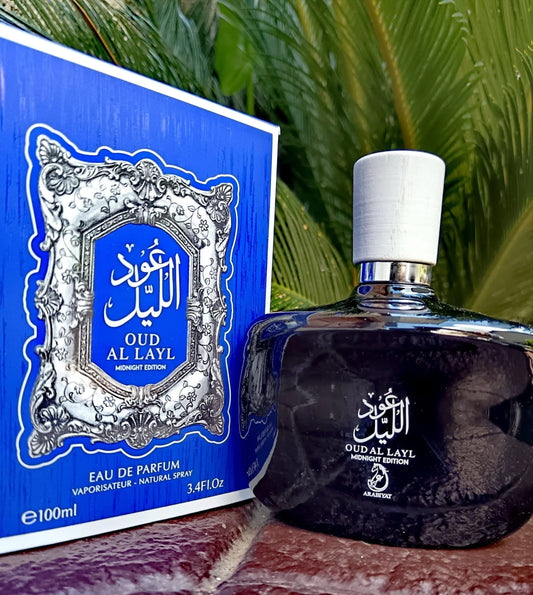 Arabiyat Oud Al Layl Midnight (Blue Box) (Inspired By Paco Rabanne Invictus)