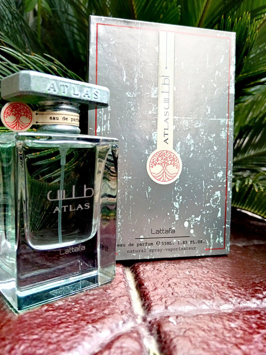 Atlas by Lattafa 55ml (Inspired By Megamare by Orto Parisi)