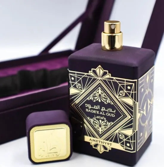 Bade’e Al Oud Amethyst EDP perfume by Lattafa (Inspired By Atomic Rose by Initio Parfums Privés)